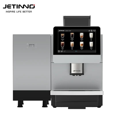 Kommersiell färskmjölk kaffemaskin