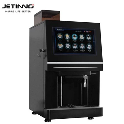 Bärbar kaffeautomat med tebryggare